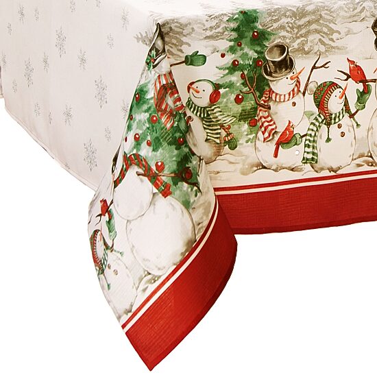 Threadmade Snmn Wntrld 60x84 Tablecloth