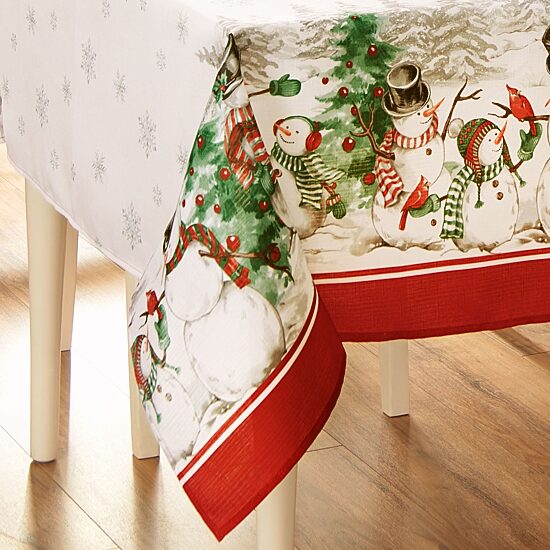 Threadmade Snmn Wntrld 60x84 Tablecloth