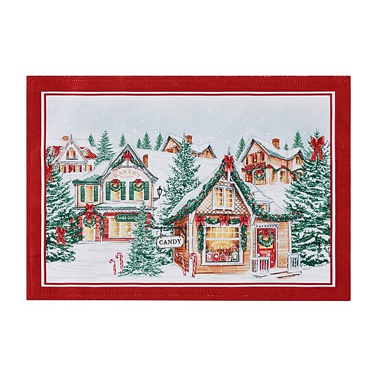 Threadmade Stybk Christmas Set 4-pc. Placemat
