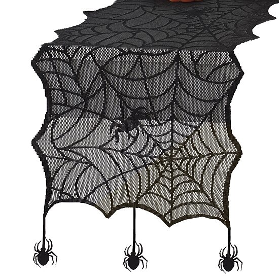 Threadmade Crawling Halloween Table Runner