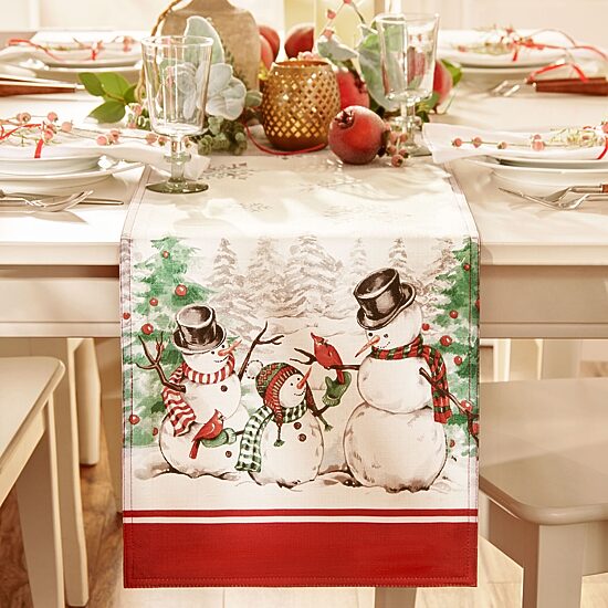 Threadmade Snmn Wntrld Table Runner