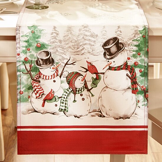 Threadmade Snmn Wntrld Table Runner