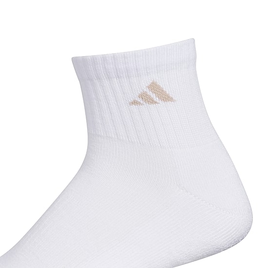 adidas Mens 6 Pair Quarter Ankle Socks