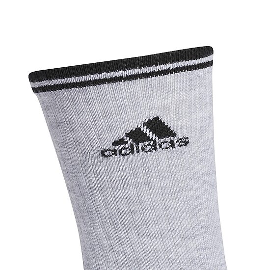 adidas Cushion Mix Mens 6 Pair Crew Socks