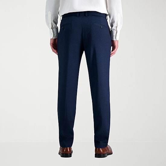Haggar JMH Tailored Prominent Twill Mens Stretch Fabric Modern Fit Flat Front Suit Pant