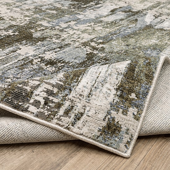 Covington Home Caracas Distressed Abstract 27"X90" Indoor Rectangular Runner
