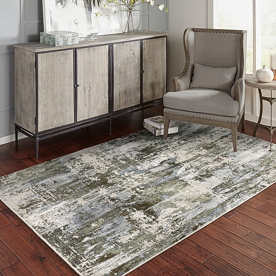 Covington Home Caracas Distressed Abstract Indoor Rectangular Area Rug