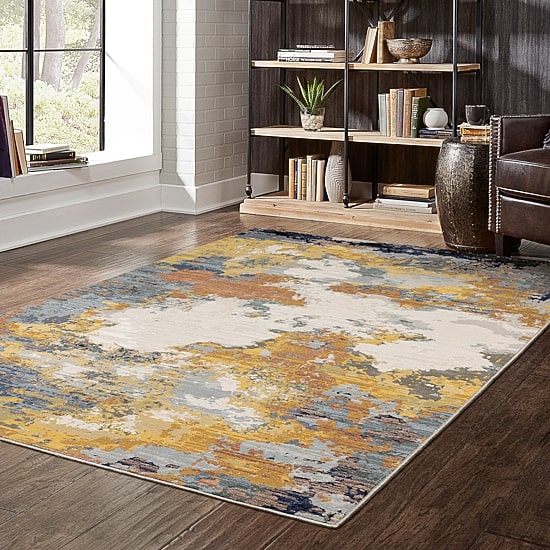 Covington Home Caracas Abstract Patina Indoor Rectangular Area Rug