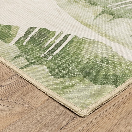 Covington Home Florentina Tropical Palm Indoor Outdoor Rectangular Area Rug