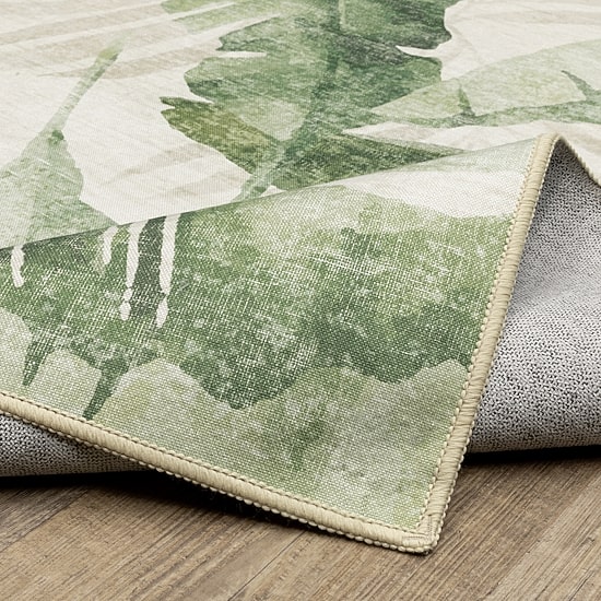 Covington Home Florentina Tropical Palm Indoor Outdoor Rectangular Area Rug