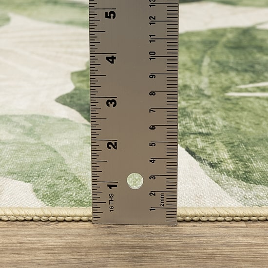 Covington Home Florentina Tropical Palm Indoor Outdoor Rectangular Area Rug