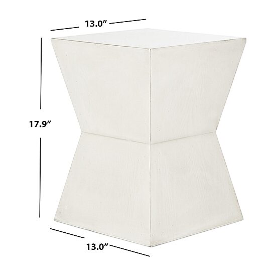 Lotem Curved Square Top Accent Table