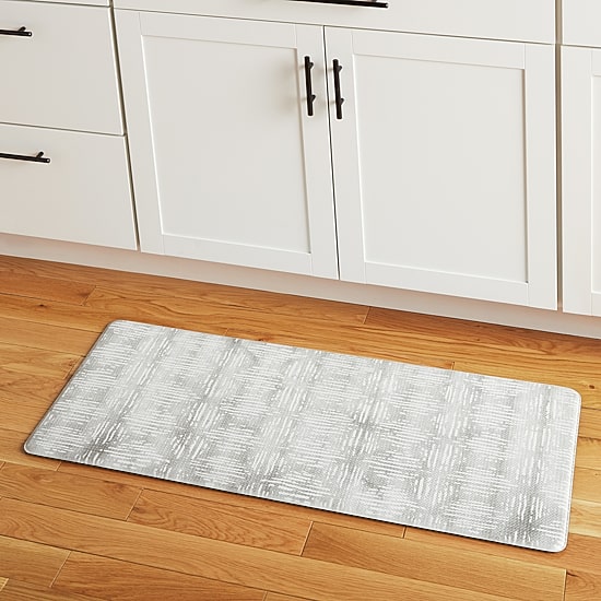 Town And Country Boho Diamond 18" X 39" Indoor Rectangular Kitchen Mat
