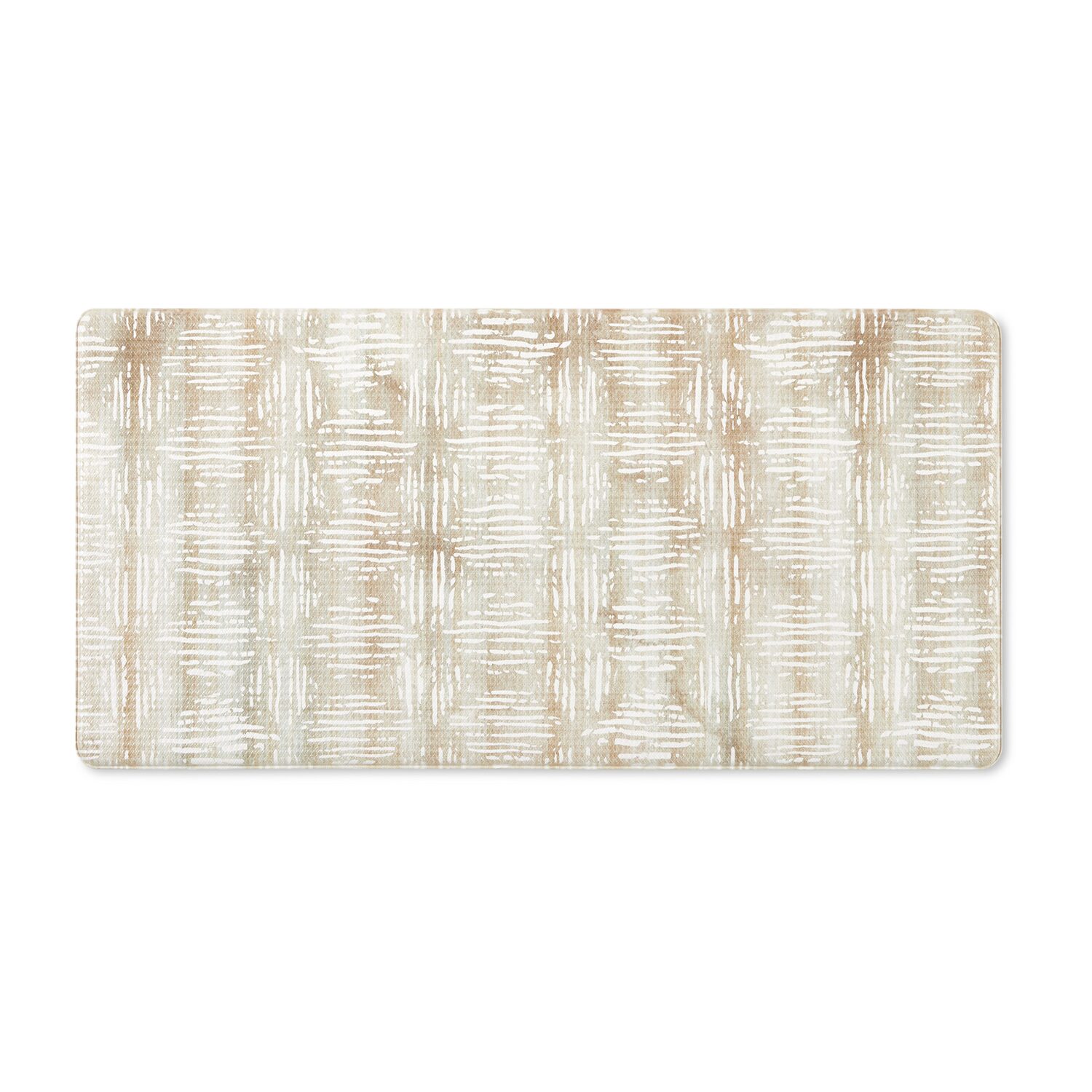 Town And Country Boho Diamond 18" X 39" Indoor Rectangular Kitchen Mat