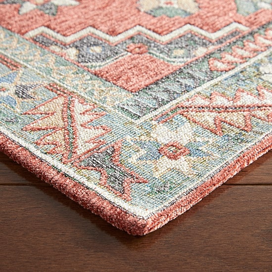 Town And Country Livie Medallion Washable 24" X 72" Indoor Rectangular Runner