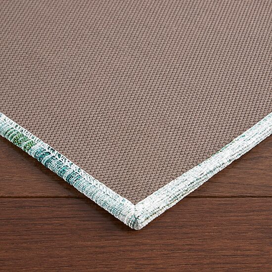 Martha Stewart Ticking Air 20" X 36" Stripe Indoor Rectangular Kitchen Mat