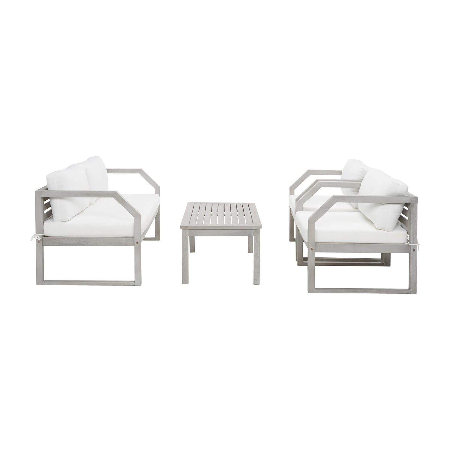 Safavieh Dren Collection 4-pc. Conversation Set Weather Resistant