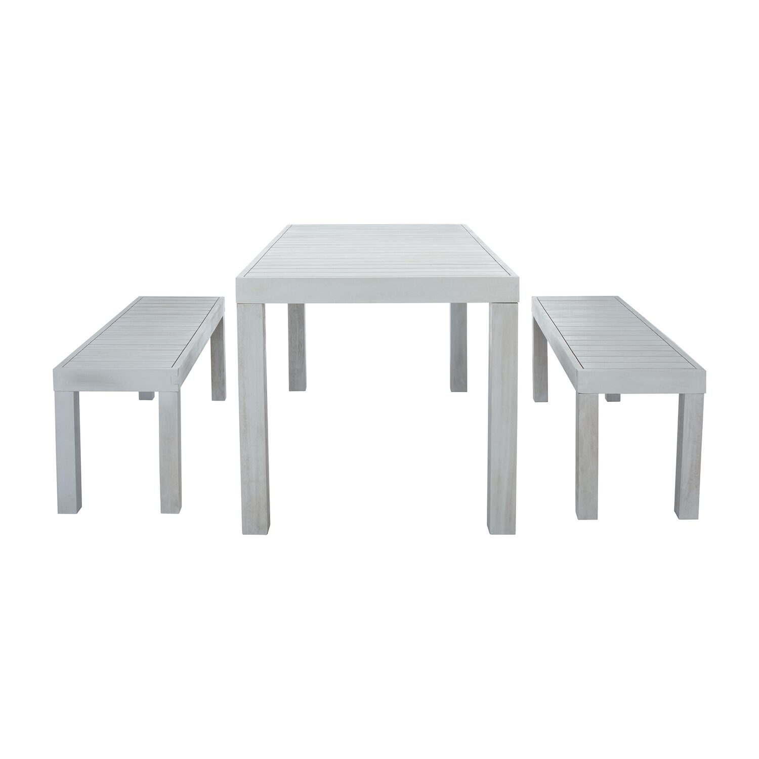 Safavieh Dario Patio Collection 3-pc. Weather Resistant Rectangular Dining Set