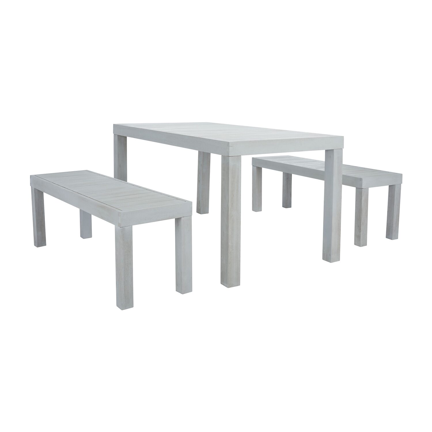 Safavieh Dario Patio Collection 3-pc. Weather Resistant Rectangular Dining Set