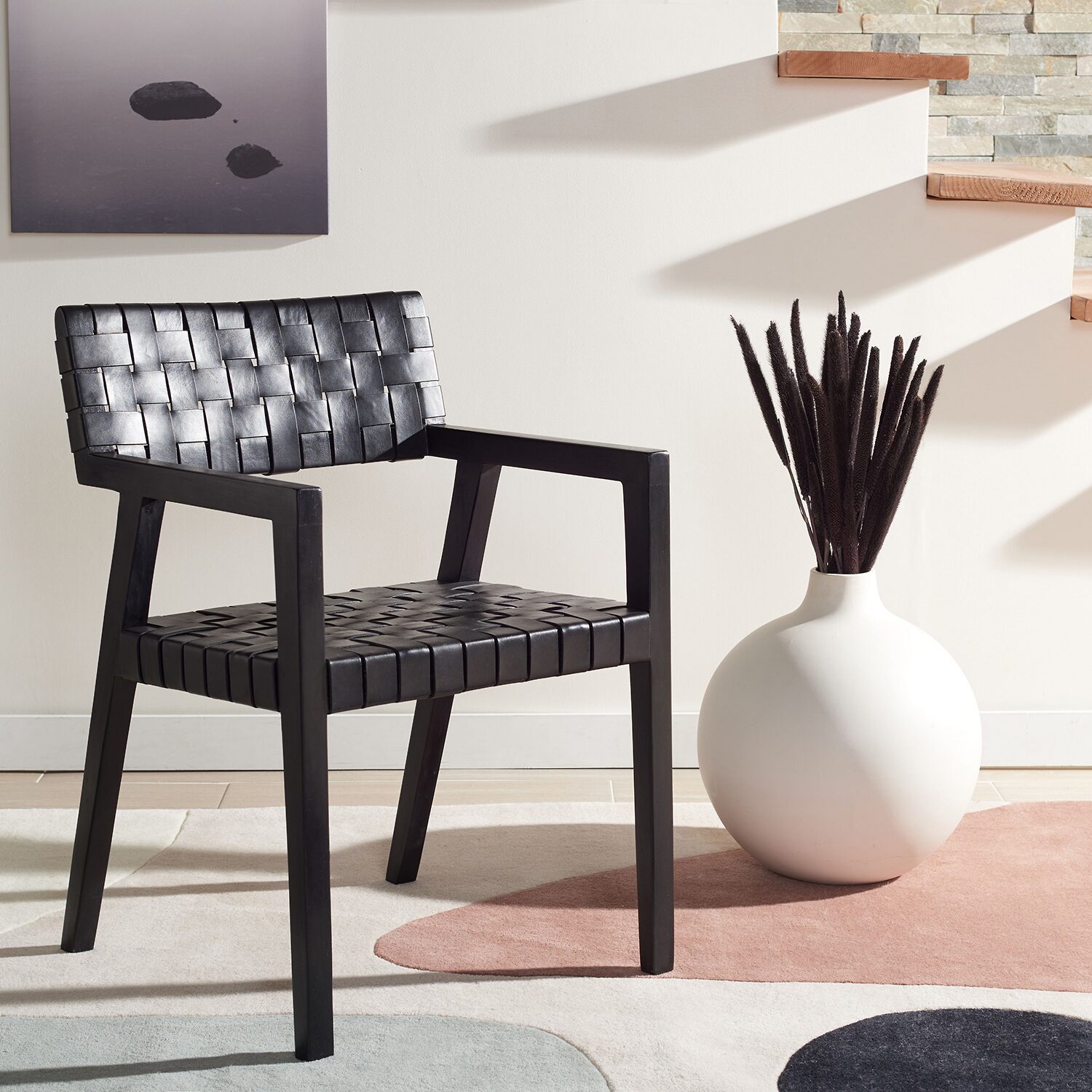 Safavieh Cire Kitchen Collection Upholstered Dining Chair