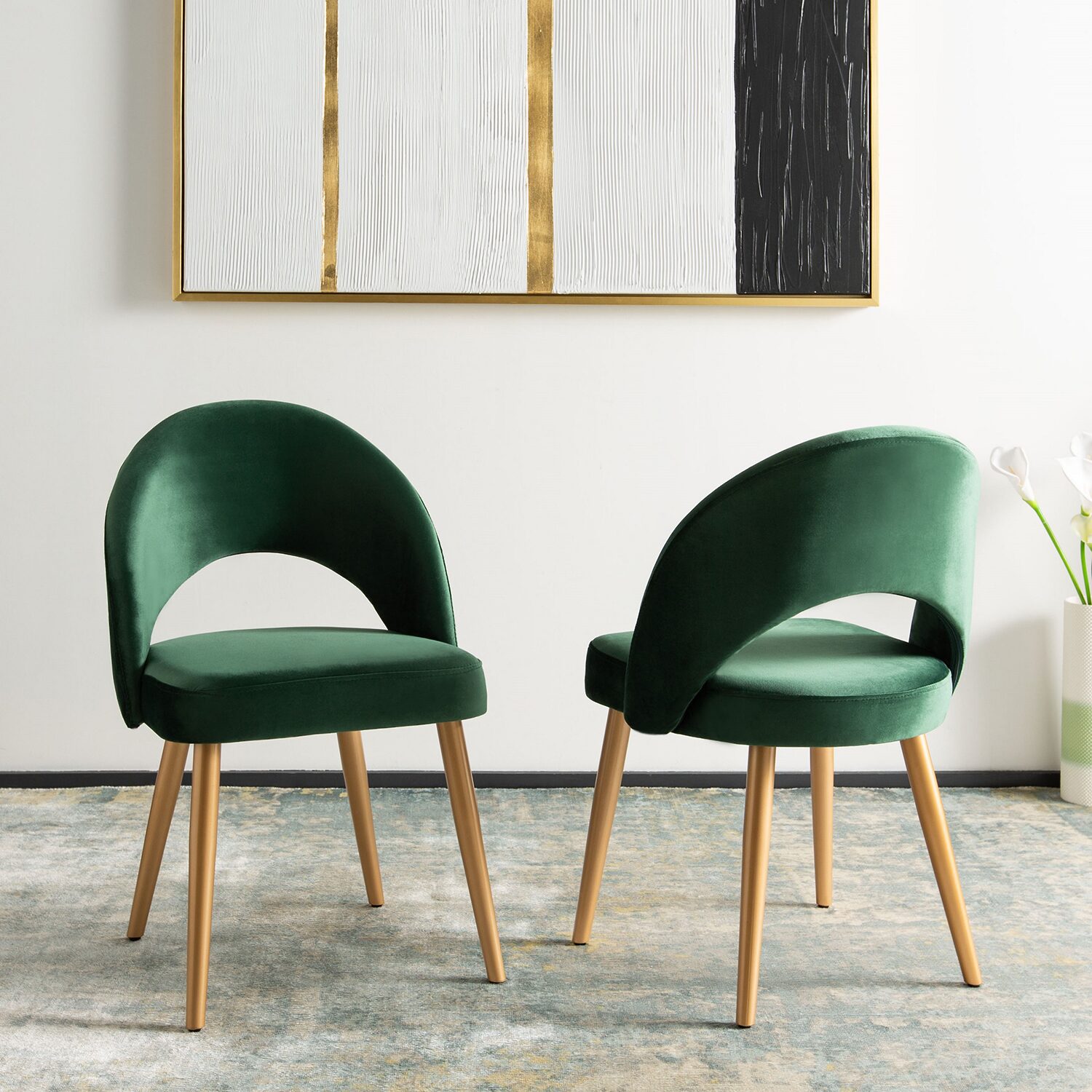 Safavieh Giani Dining Collection 2-pc. Upholstered Chair