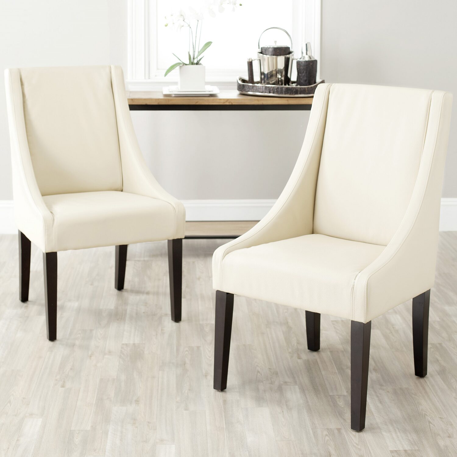 Safavieh Britannia Dining  Collection 2-pc. Upholstered Tufted Chair