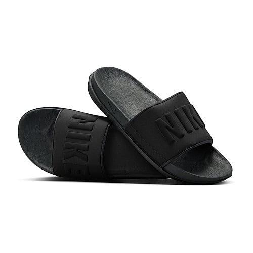 Nike Womens Offcourt Slide Sandals In Gray
