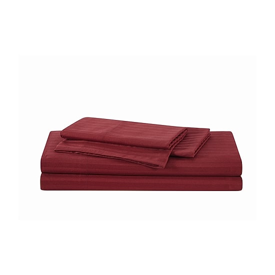 Royal Velvet Royal Velvet Dobby Stripe Sheet Set