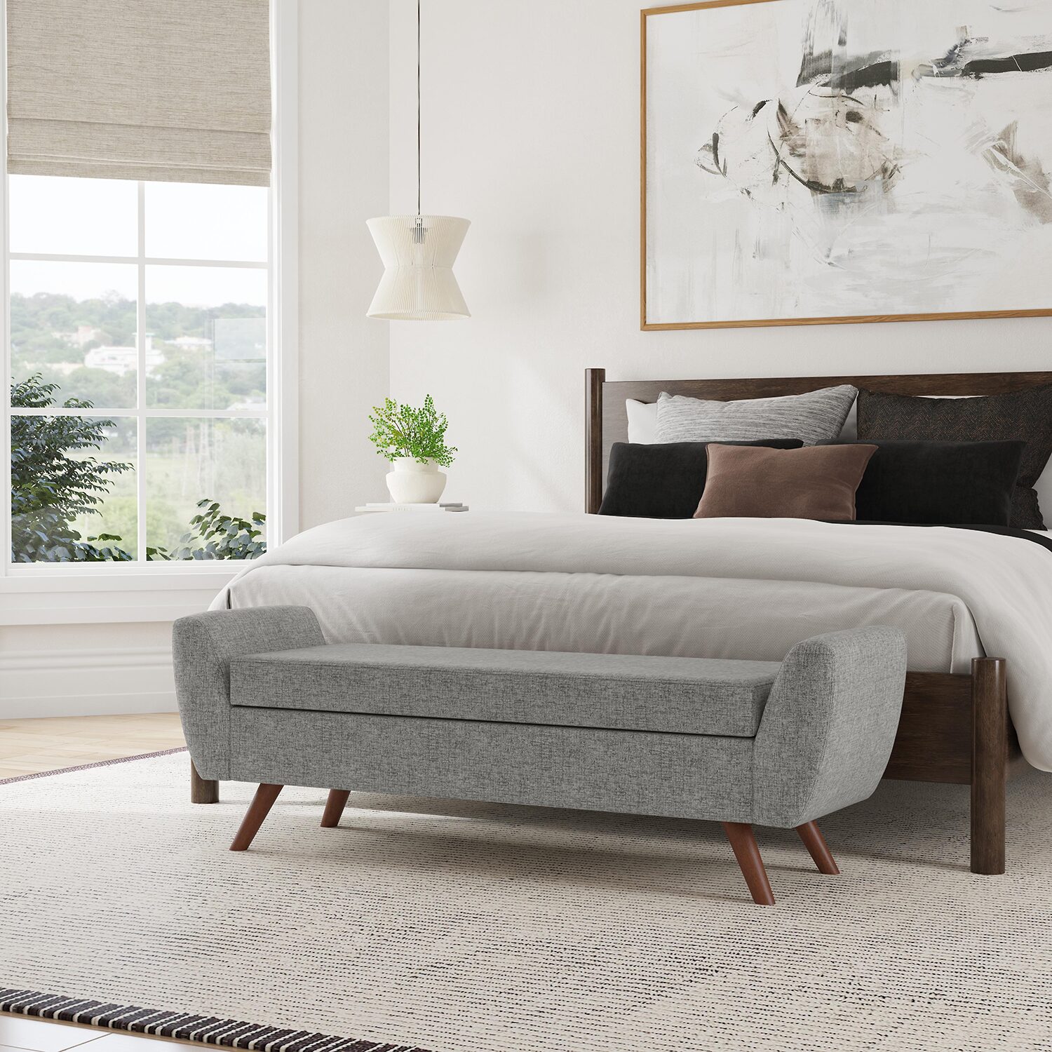HOMEPOP Storage Bench
