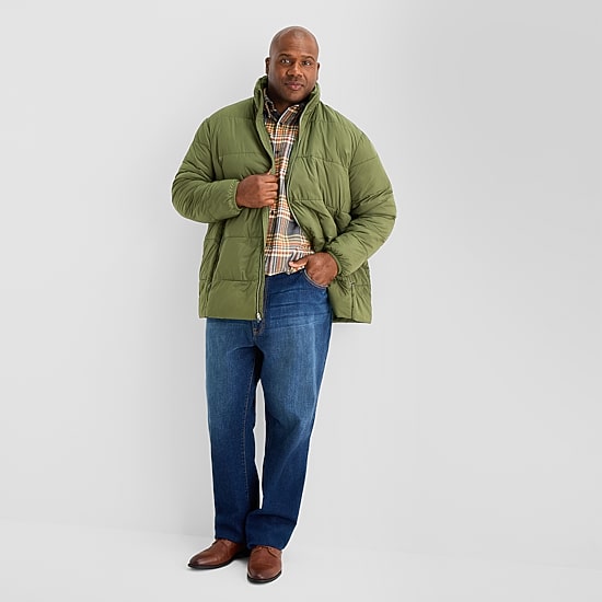 St. John's Bay Mens Midweight Big and Tall Jacket
