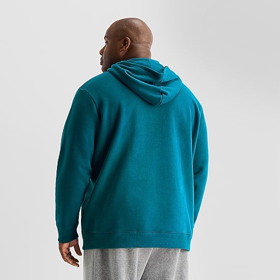 Xersion Quick Dry Cotton Blend Fleece Mens Long Sleeve Fleece