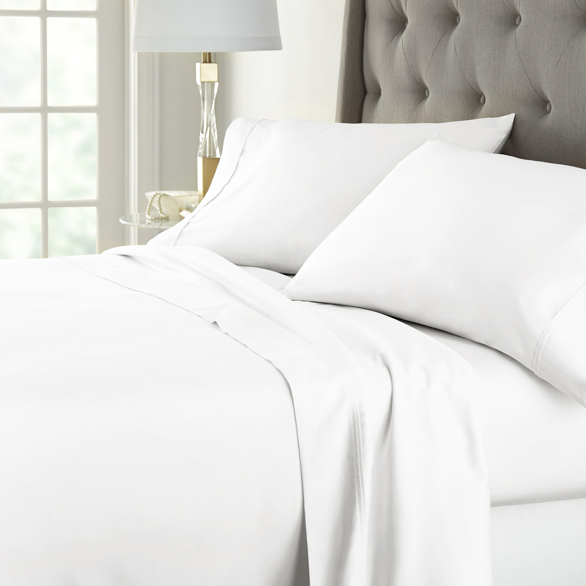 Liz Claiborne Signature Soft Supima® Cotton 500tc Deep Pocket Sheet Set