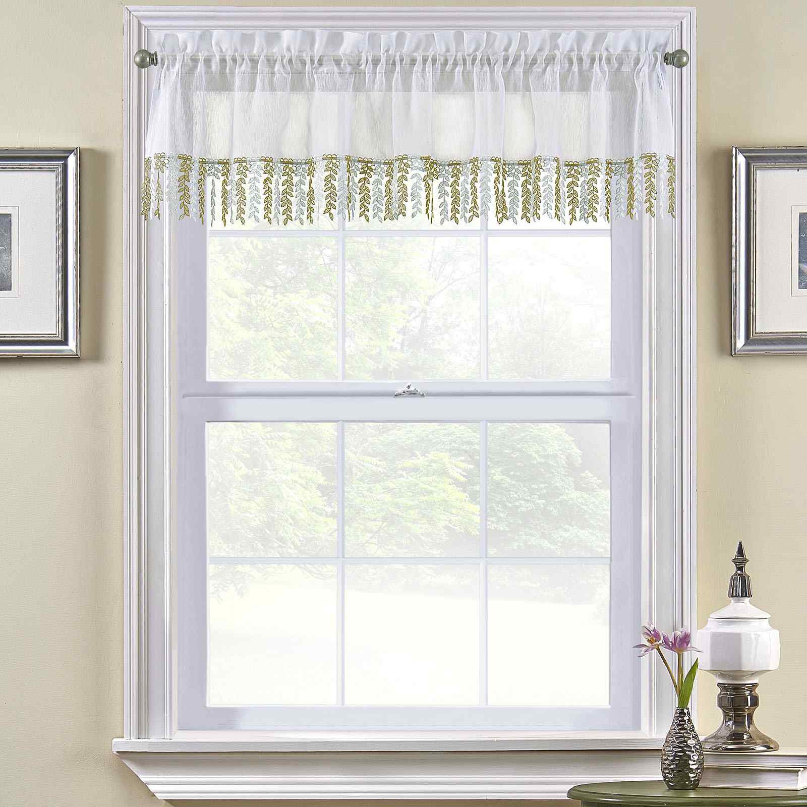 Bristol Tailored Rod Pocket Valance
