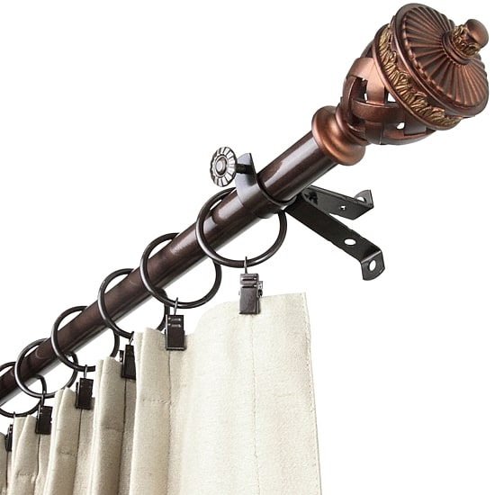 Rod Desyne Arielle 13/16" Adjustable Curtain Rod