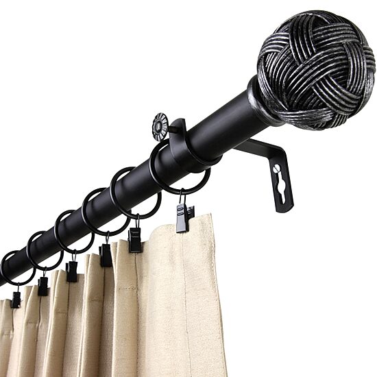 Rod Desyne Twine 1" Adjustable Curtain Rod