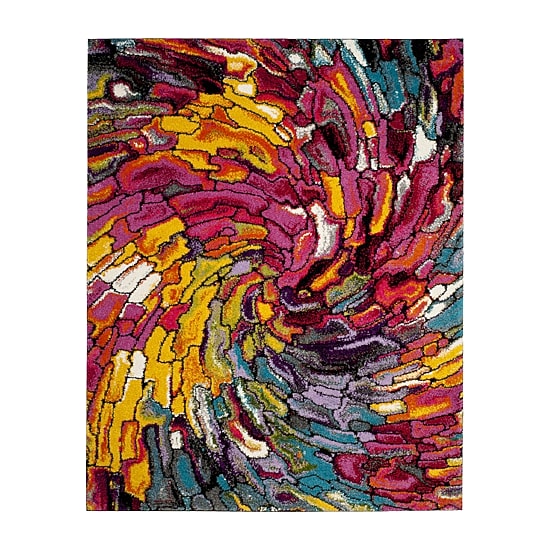 Safavieh Lilly Abstract Shag Rectangular Rugs