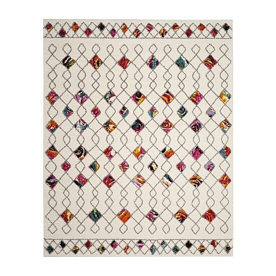 Safavieh Lucinda Geometric Shag Rectangular Rugs