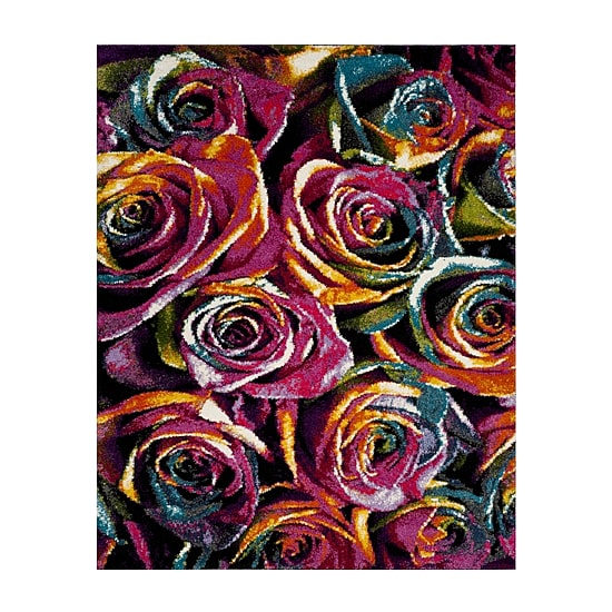 Safavieh Tiphanie Floral Shag Rectangular Rugs