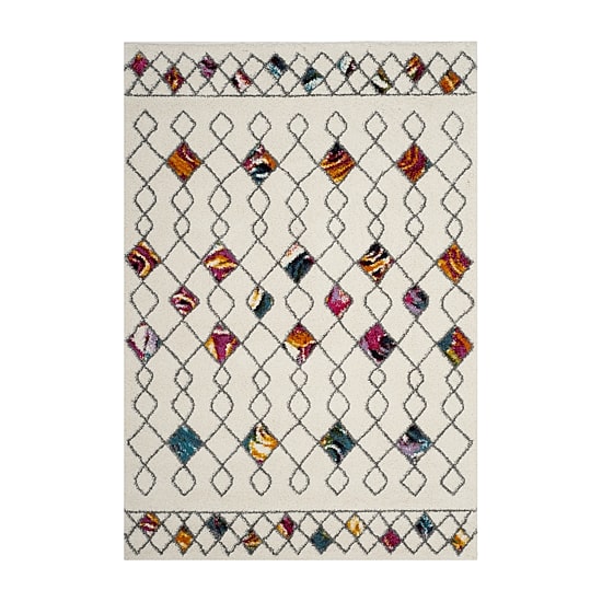 Safavieh Lucinda Geometric Shag Rectangular Rugs