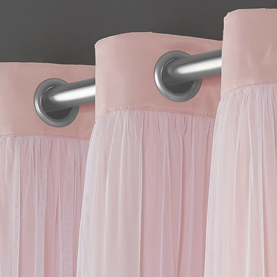 Exclusive Home Curtains Catarina Grommet Top Energy Saving Blackout Set of 2 Curtain Panel