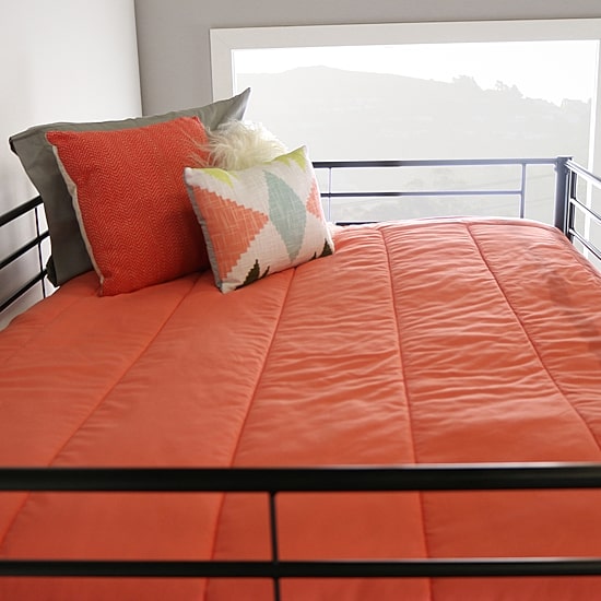 Pearson Premium Metal Loft Bed