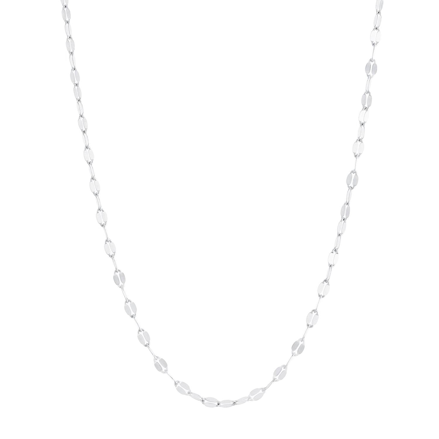 Silver Treasures Made in Italy Sterling Silver 16-30" Chain Necklace
