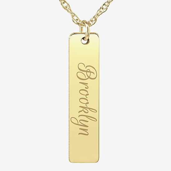Womens Sterling Silver 18 Inch Pendant Necklace
