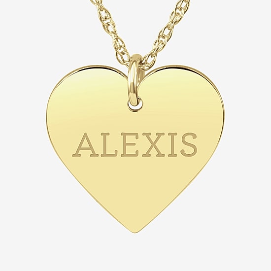 Womens Sterling Silver 18 Inch Pendant Necklace