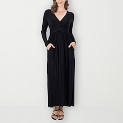 jcpenney long dresses with sleeves Long Sleeve Misses Dresses - Women