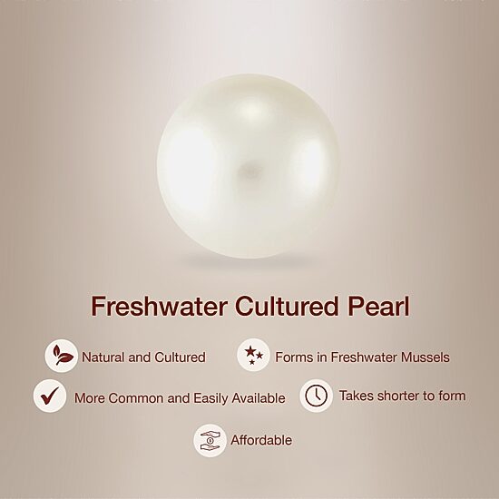 Womens White Cultured Freshwater Pearl Sterling Silver Cross 18 Inch Pendant Necklace
