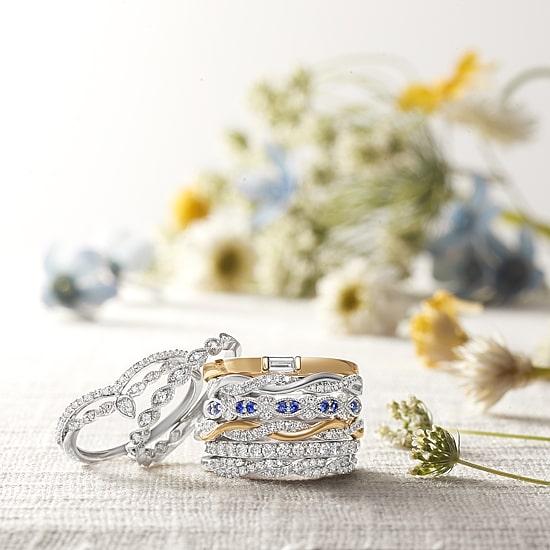 I Said Yes (H-I / I1) 1/10 CT. T.W. Lab Grown White Diamond Sterling Silver or 14K Gold Over Silver Wedding Band