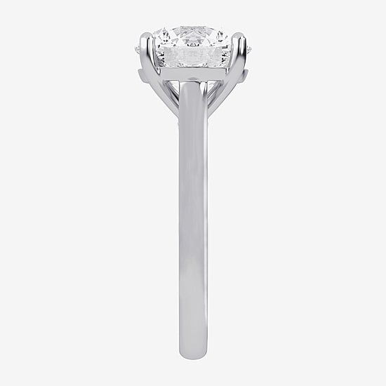 (G-H / Vs2-Si1) Womens 5 CT. T.W. Lab Grown White Diamond 14K Gold Solitaire Engagement Ring