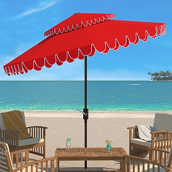 Safavieh Elegant Patio Collection Patio Umbrella