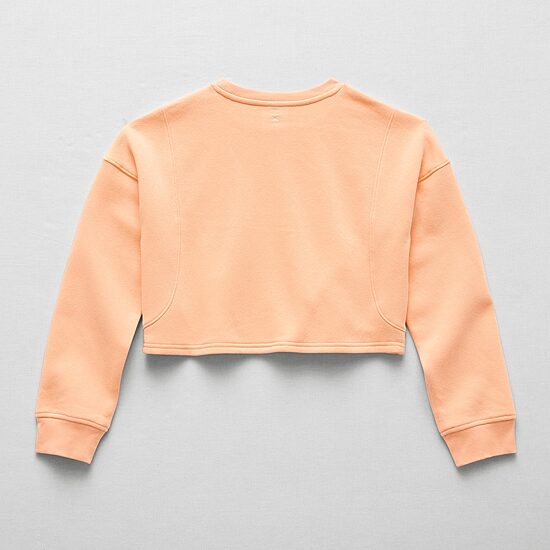 Xersion Little & Big Kid Girls Crew Neck Fleece Long Sleeve Sweatshirt
